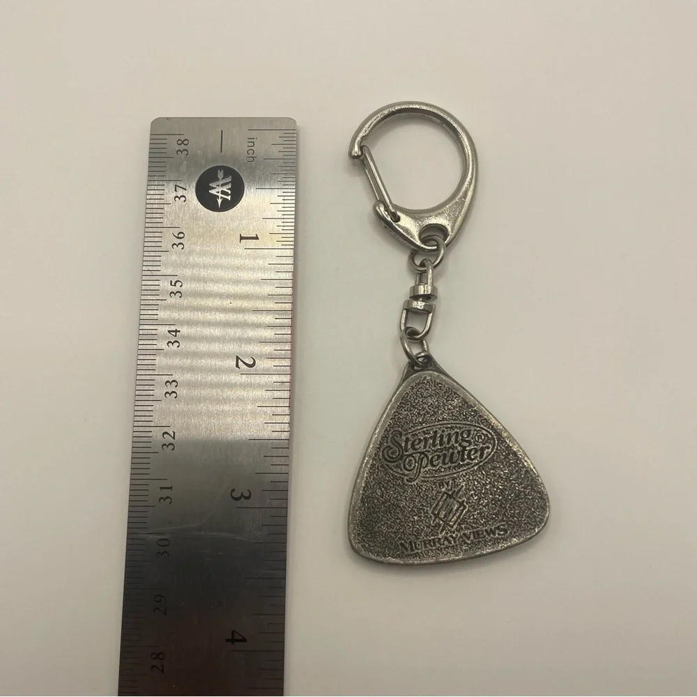 Kangaroo Island Souvenir Keychain Sterling Pewter By Murray Views Rare Vintage